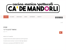 Tablet Screenshot of cademandorli.com